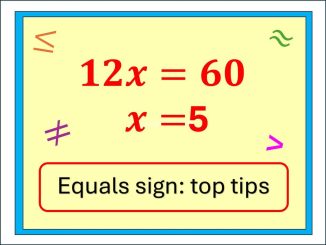 Equals sign: top tips