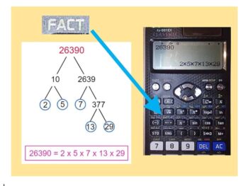 Product of Prime Factors Calculator Shortcut